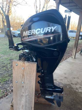 2017 Mercury 25 HP Tiller outboard 1