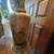 Vintage floral brass and porcelain Asian table lamp 3 thumbnail