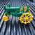 Vintage Metal John Deere Farm Tractor Replica Display 1 thumbnail