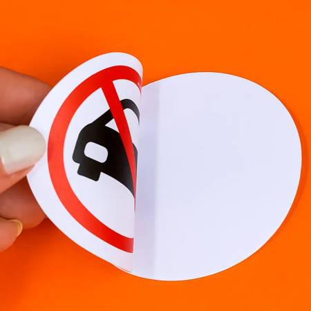 Front Adhesive Stickers 1
