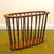 ORIGINAL Arthur Umanoff Mid Century Modern Spindled Magazine Rack 5 thumbnail
