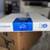 New Bemis Push n' Clean White Round Plastic Toilet Seat! 2 thumbnail