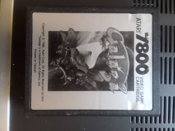 Four Atari 7800 Video Game Cartridges  Untested - $20 (Ariton)63442171477121123