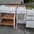Set 12 white kitchen cabinets from the 1990s, top cabinets are full height to 8- 7 thumbnail