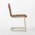 CB2 Black Leather + Metal Chair - great condition (retails for $499) 12 thumbnail