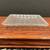 Vintage Indiana Glass Daisy Button 7” Square Plate 2 thumbnail