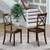 2x Brand New Dining Room Chairs - Cross Back, Cappuccino 1 thumbnail