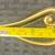 Large Gold Tone Heart Brooch Pin 6 thumbnail