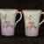 Antique Hand Painted Pitcher with 4 Matching Cups 10 thumbnail