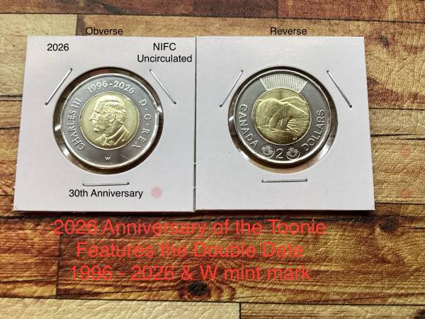 2026 30th Anniversary Toonie NIFC 1