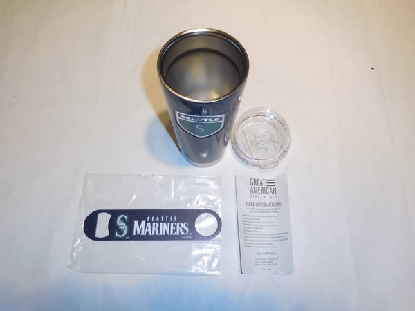 Nuevos artículos con el logotipo de Seattle Mariners: taza de viaje, abridor de botellas metálico - $12 (Bothell)63470797736065123