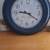 22.1/2" Blue Plastic Frame Wall Clock By -Edinburgh Clock Works 2 thumbnail
