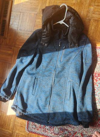 HFX water repellent jacket XL blue black 1