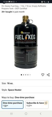 Fuel tank new $11.88 1