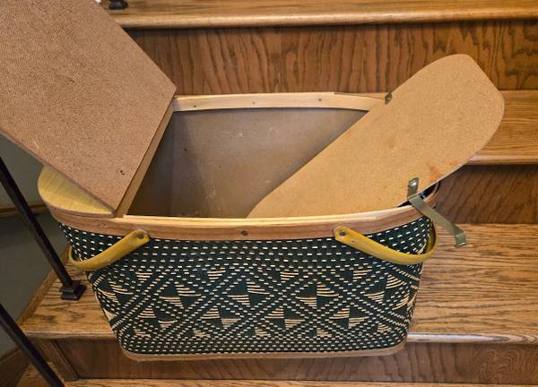 LARGE Picnic Basket - $20 (Sioux Falls)63442291609729121