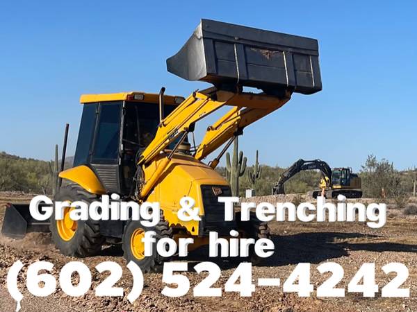 ~☆~☆🚨 DIRT WORK – GRADING, SKID STEER, TRENCHING FOR HIRE🚨~☆~☆ 1