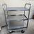 Lakeside 211 Tubular Frame Utility Cart with 3 Shelves 4 thumbnail