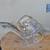 Huge 24" wide Art Vannes, France crystal glass centerpiece bowl vase 13 thumbnail