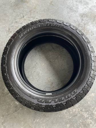 1 New tire Bridgestone Dueler A/T 275/55R20 1