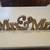 Lg Gold 'Mr &Mrs' Wood Letters 24"x7"Wedding,Shower Table Stand Decor 7 thumbnail
