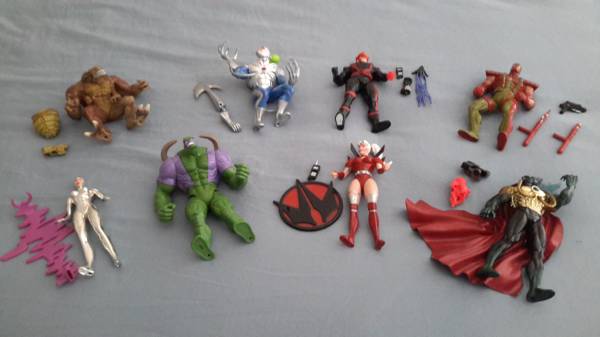 1994 Wild C.A.T.S action figures 1