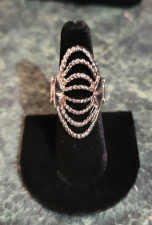 Off The Top Rope Silver Ring 1