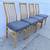 Mid-Century Danish Modern Dining Chairs 4 thumbnail