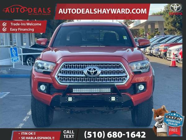 2017 Toyota Tacoma Double Cab TRD OffRoad Pickup 4D 4 D 4-D 6 ft TRD O - $27,999 (Auto Deals)63442368284675121