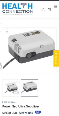 DRIVE Power Neb Ultra Nebulizer 1