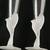Sasaki crystal bird glasses new 24 flutes water and wine 3 thumbnail