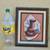 Native American painting on a slab of rock, framed wall hanging 8 thumbnail