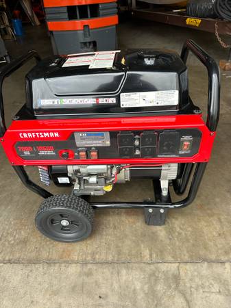 Craftsman 7KW Gas Generator 1
