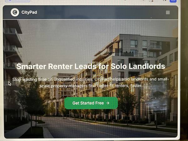 CityPad:Web/Phone rental App 1