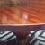 Vintage round mahogany dining pedestal table 8 thumbnail