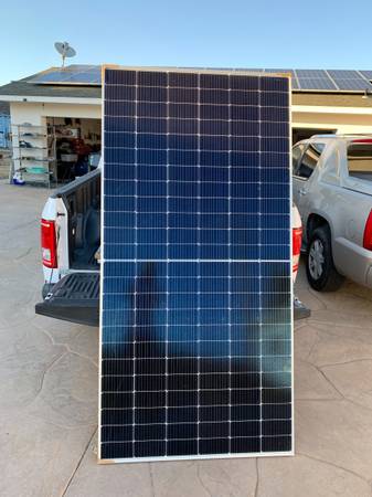 HUGE 550 WATT BIFACIAL SOLAR PANELS CAN PUT OUT OVER 600 WATTS!-$175!! 1