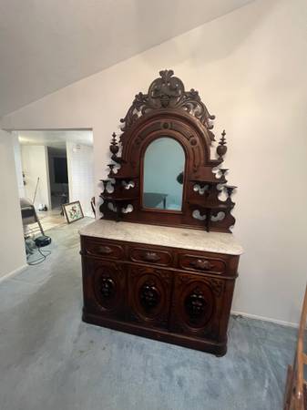 Victorian Antique Buffet 1