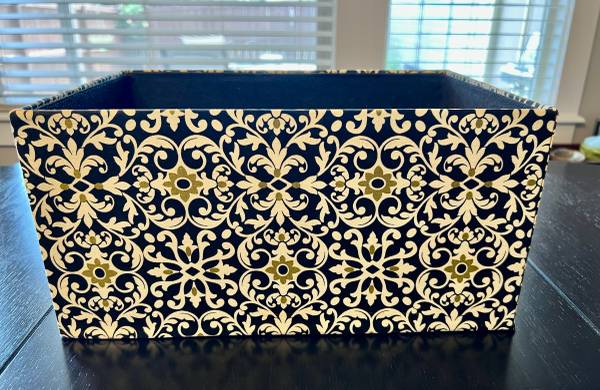 Elegant patterned storage 📦 1