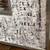 Mirror Hollywood Regency inspired stainless steel& leather frame 1970’ 7 thumbnail