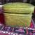 1970s Authentic Green Leather ottoman 4 thumbnail