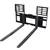 Pallet Forks Attachment for Skid Loader Made In The USA 1 thumbnail