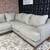 Free Delivery- Gray 2pc L shaped sectional couch 7 thumbnail