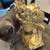 Tibetan Polychromed Bronze Buddhist  Statue 17"s High! 7 Lbs! 6 thumbnail