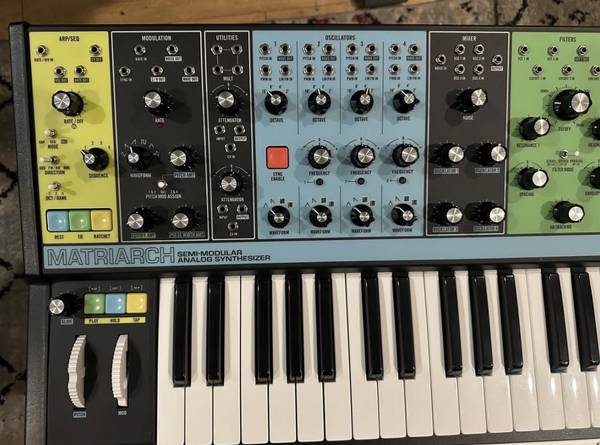 Moog Matriarch 49-Keу Semi-Modular Analog Synth 2019-Present. 1