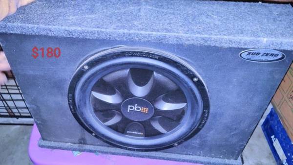 Power Bass speaker 1