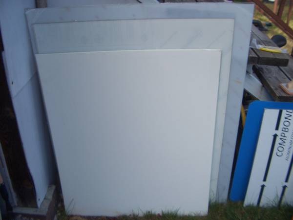 White Plexiglass Optix Acrylic Sheet 1