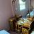 "Art Deco Vanity/ Dresser  "Waterfall" w Chair, bedframe 2 thumbnail