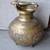 Indian or Sri Lankan brass water vessel with leopard form handle 7 thumbnail