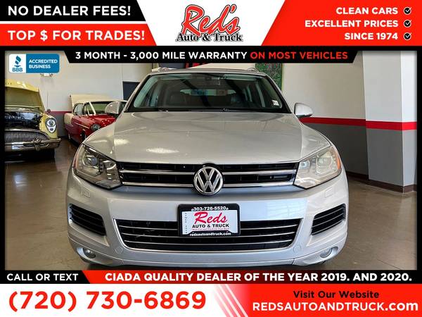 2013 Volkswagen Touareg TDI Sport POR - $11,999 (1451 Vista View Dr., Longmont, CO 80504)63619871864065124