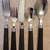 New 48 Piece Black Kitchen Flatware Silverware Set 3 thumbnail