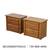 Vintage Woodley's Wooden 2-Drawer Nightstands (Was 800) 5 thumbnail